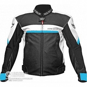 Куртка BERIK LJ9062-BK WHITE/SKY BLUE