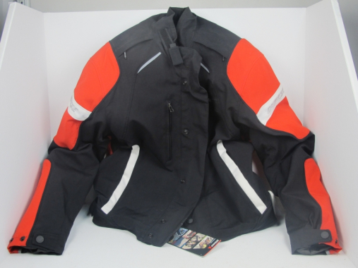 Куртка текстильная Dainese G. Avro D-Dry черно-красная