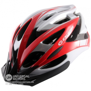 Шлем велосипедный, 26 вент. отверстия, красный, KAGAMI