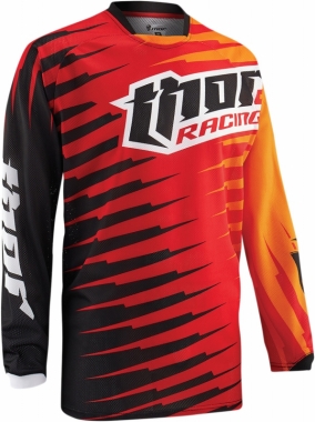 Джерси THOR PHASE VENTED RIFT RED YOUTH JERSEY