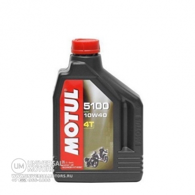 Мотор/масло MOTUL 5100 4T SAE 10w-40 (2л)