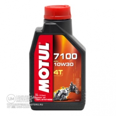 Мотор/масло MOTUL 7100 4T SAE 10w-30 (1л)