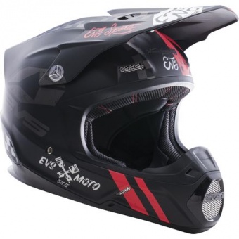 Шлем (кроссовый) EVS T5 FURY черный матовый