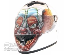 Шлем (интеграл) MI 105 Clownery (с подарочным визором) MICHIRU