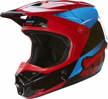 Шлем Fox V1 Mako Helmet Blue/Red