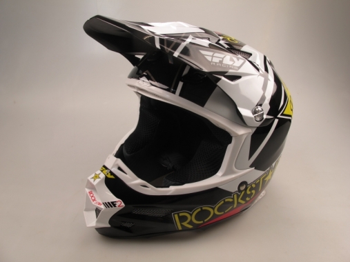 Шлем (кроссовый) FLY RACING F2 CARBON ROCKSTAR (2015)