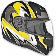 Шлем VEGA SUMMIT II Graphic желтый/черн. глянцевый