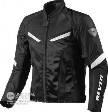 Куртка текстильная Revit GT-R Air. Black-White
