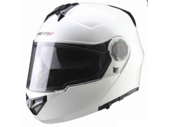 Шлем (модуляр) MF 120 White Pearl (с солнцезащ. стеклом) MICHIRU