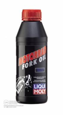 Синтетическое масло для вилок и амортизаторов LIQUI MOLY Motorrad Fork Oil 15W Heavy (0.5 л)