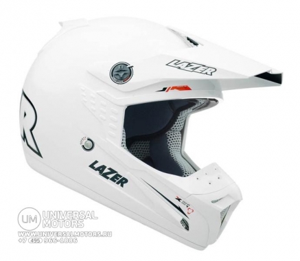 Шлем (кросс) LAZER SMX X-Line белый